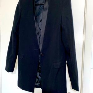Long black blazer